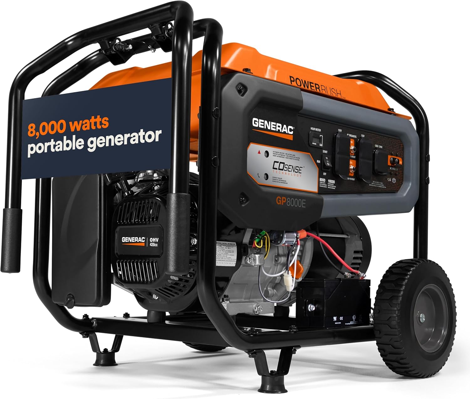 Generac GP8000E Portable Generator
