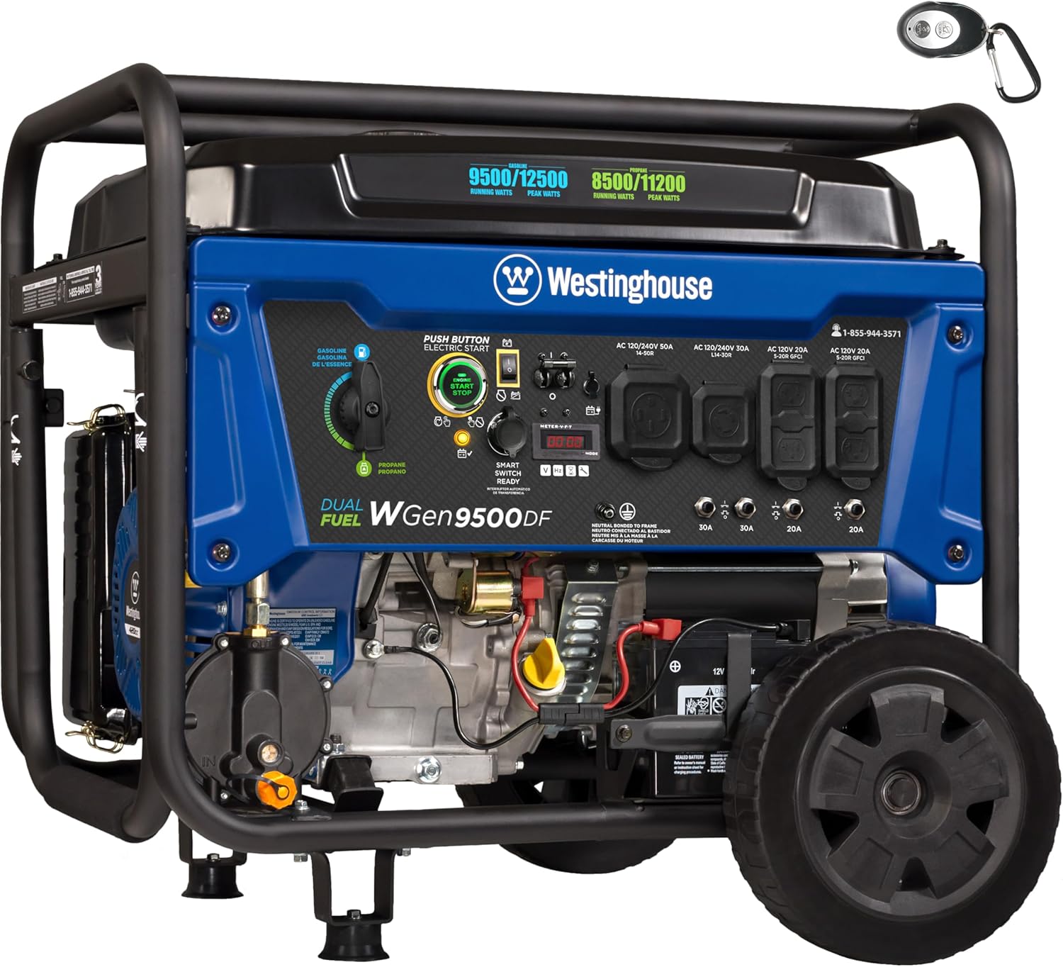 Westinghouse WGen9500DF Dual Fuel Generator